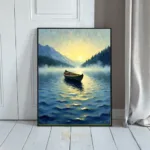 NAU sunset on lake 291