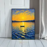 NAU sunset on water 292