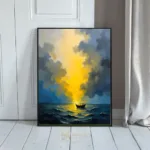 NAU sunset painting 293