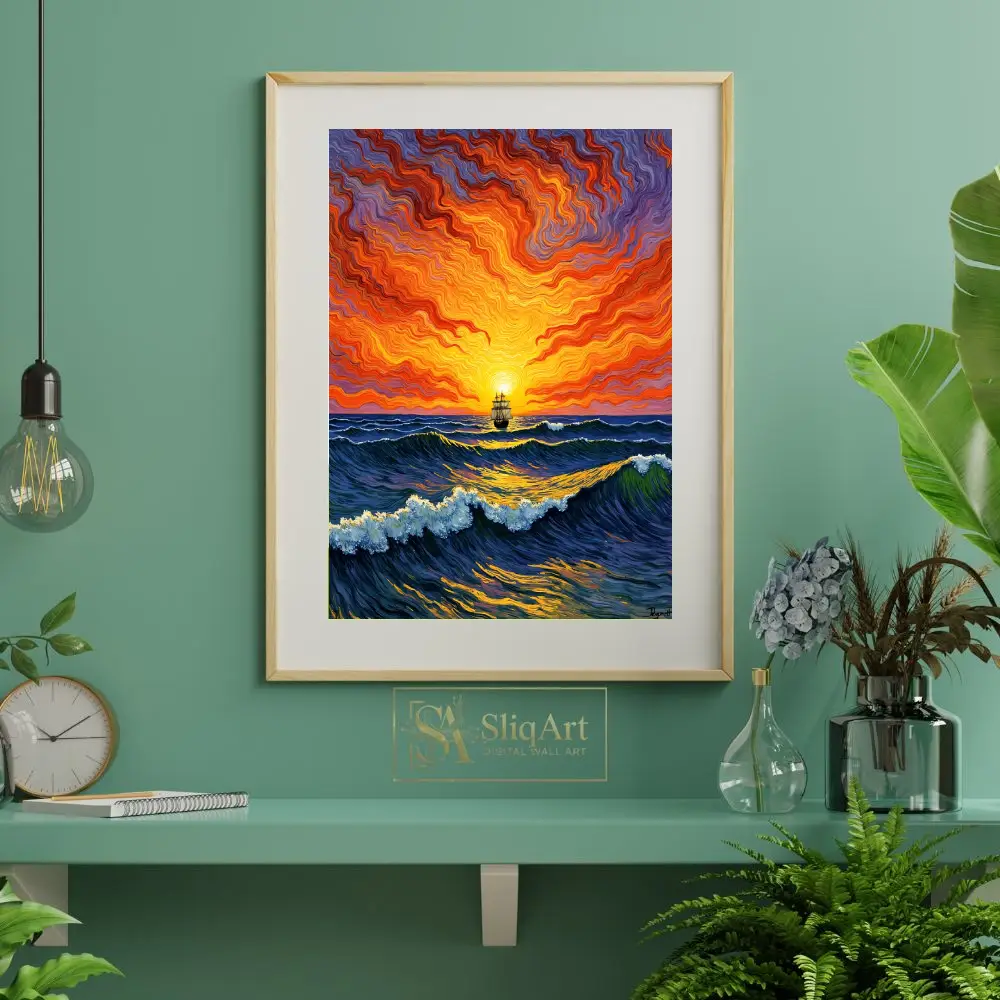 NAU-sunset-painting-315-06 NAU sunset painting 315