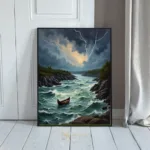 NAU tempestuous rocky bay 325