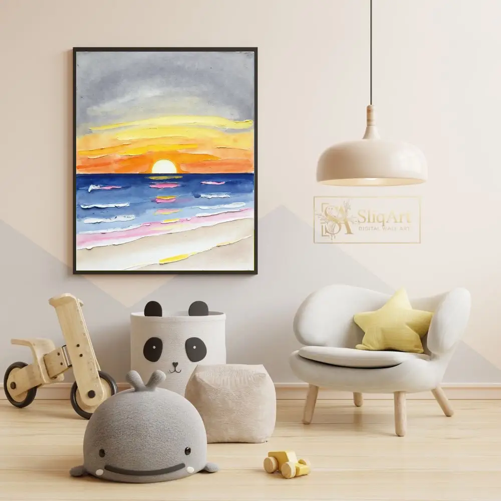 NAU-textured-horizon-impasto-abstract-beach-sunset-digital-art-print-435-05 NAU textured horizon impasto abstract beach sunset digital art print 435
