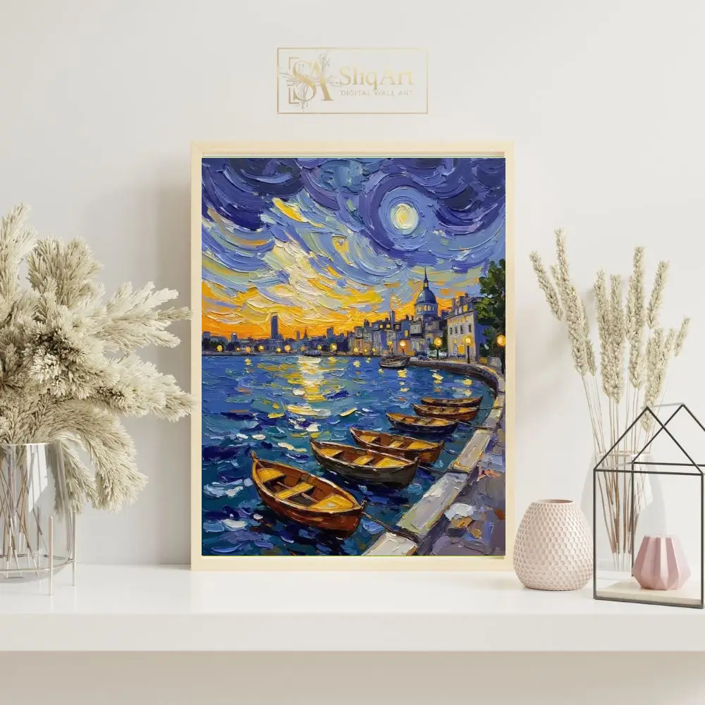 NAU-twilight-harmony-impasto-european-cityscape-art-440-07 NAU twilight harmony impasto european cityscape art 440