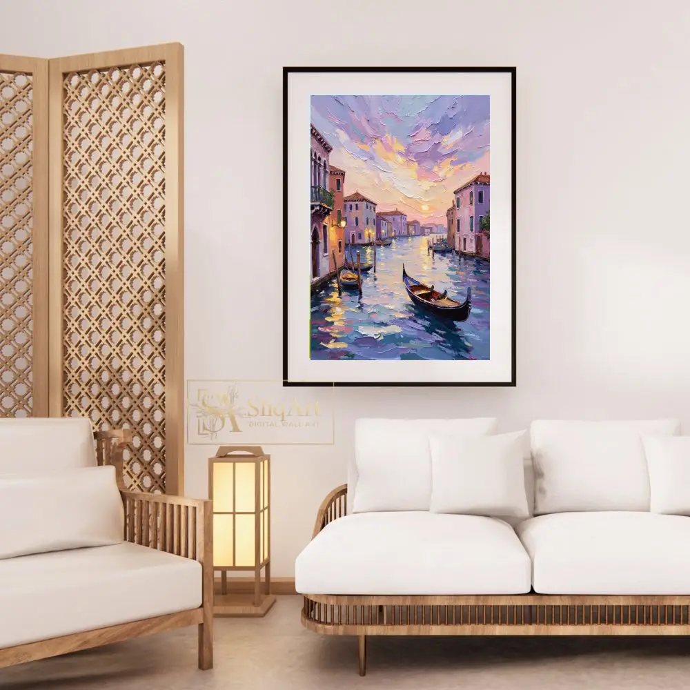 NAU-venetian-rhapsody-impasto-gondola-sunset-446-03 NAU venetian rhapsody impasto gondola sunset 446