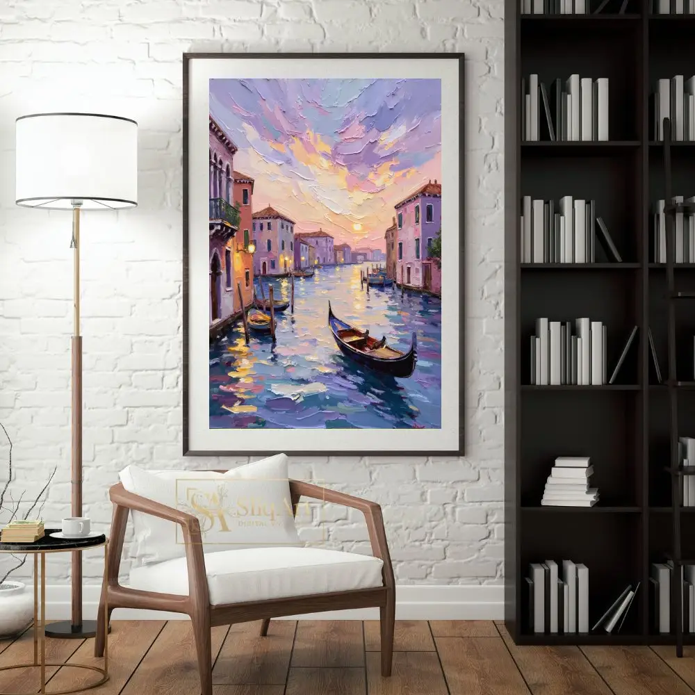NAU-venetian-rhapsody-impasto-gondola-sunset-446-04 NAU venetian rhapsody impasto gondola sunset 446