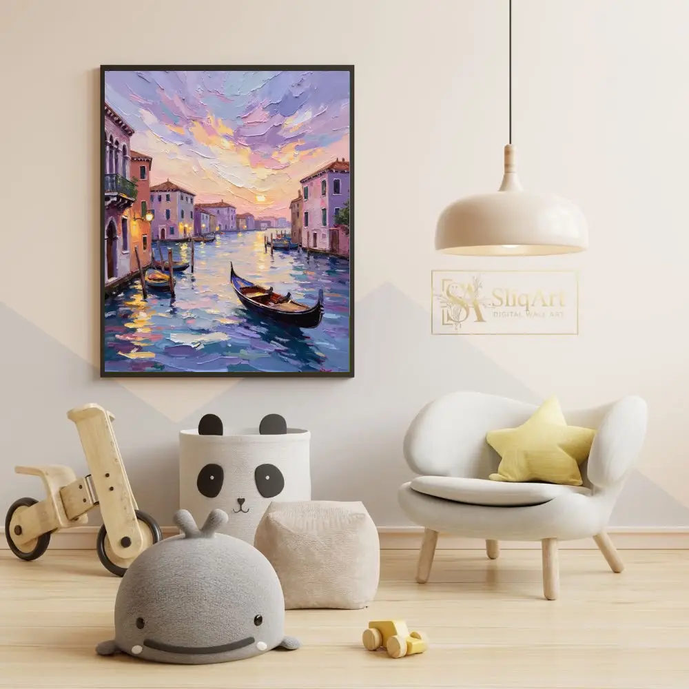 NAU-venetian-rhapsody-impasto-gondola-sunset-446-05 NAU venetian rhapsody impasto gondola sunset 446