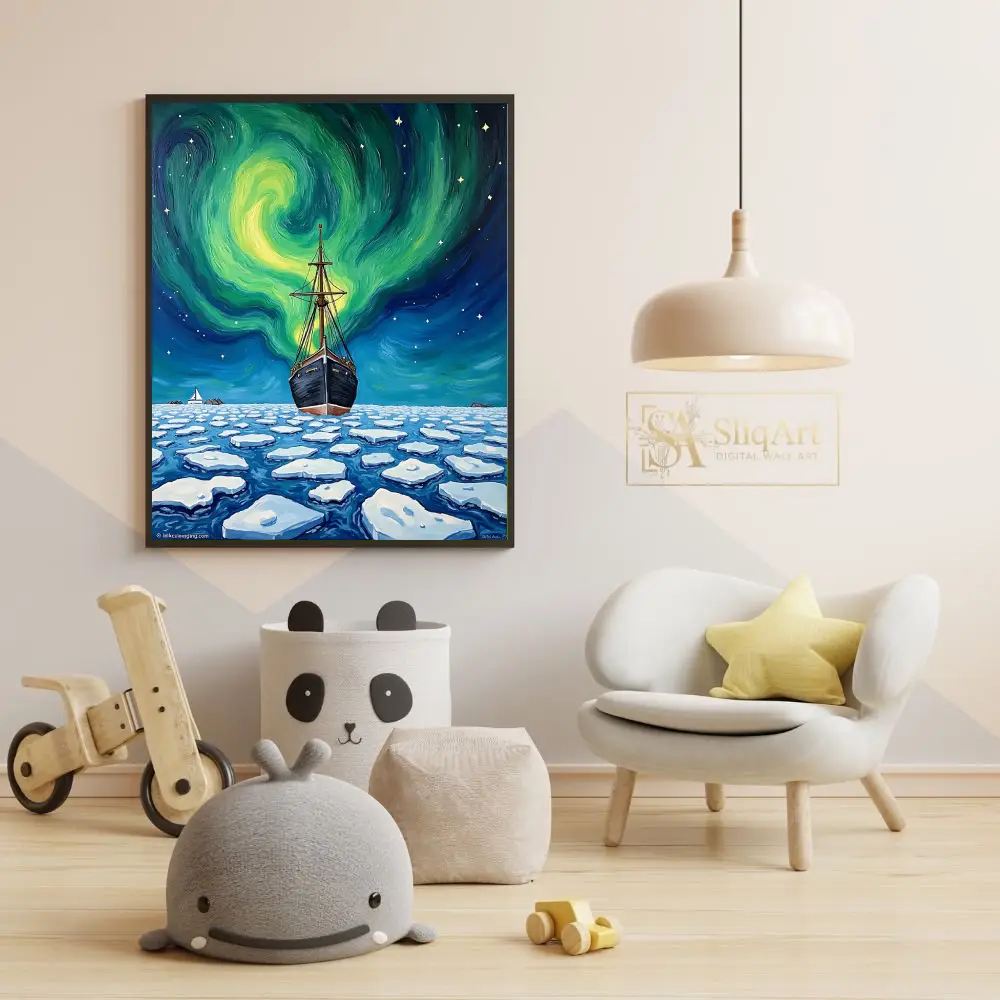 NAU-viking-ship-in-icy-waters-335-05 NAU viking ship in icy waters 335