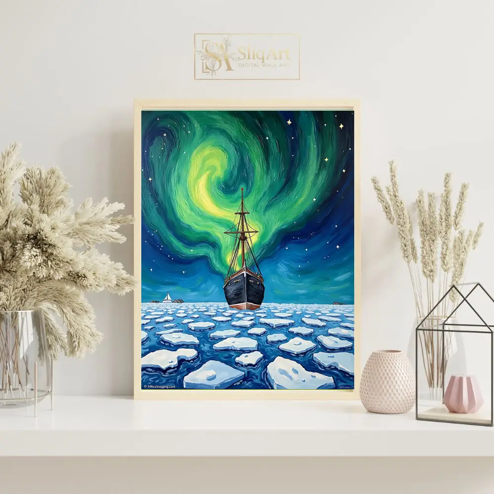 NAU-viking-ship-in-icy-waters-335-07 NAU viking ship in icy waters 335