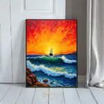 NAU waves and sailboat 343