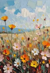 Floral wildflowers
